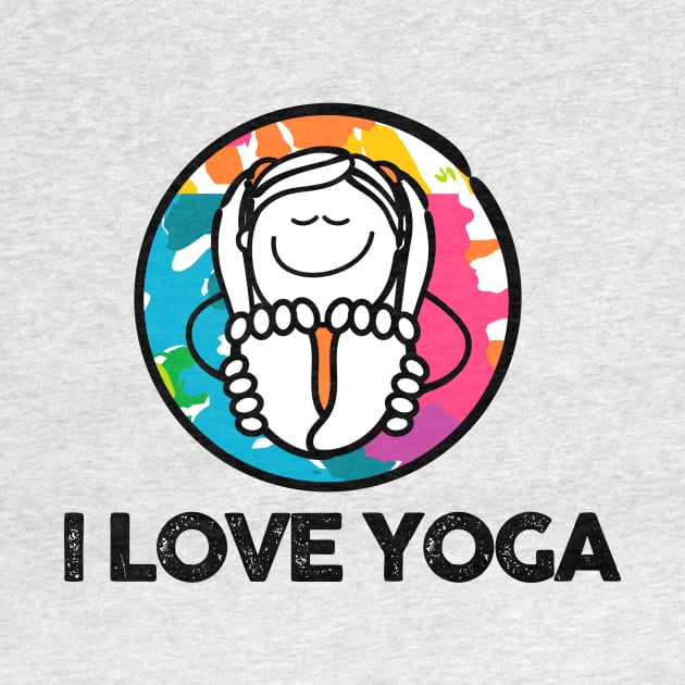 I Love Yoga by MiCarita.com
